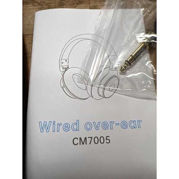 Rumoon Wired Over-Ear Headphones Cm7005 Professional Studio With Accessories - Picture 2 of 9